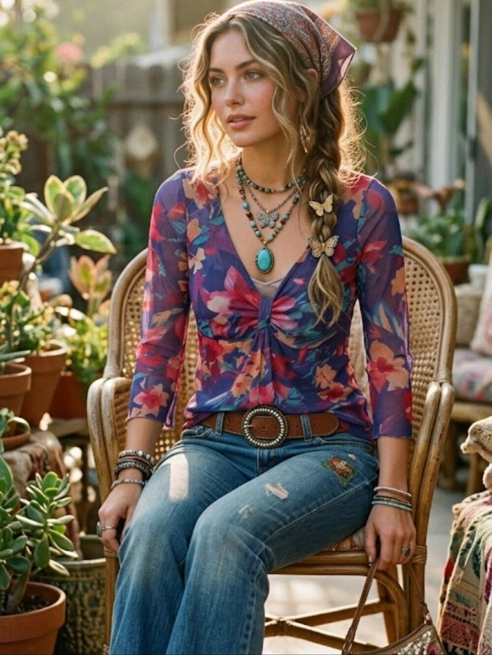 Women's Y2K Dark Floral Mesh Fairy Grunge Babydoll Top Sz S/M NWT